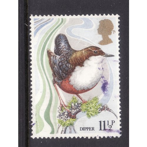 GREAT BRITAIN 1980 11 1/2p DIPPER WILD BIRDS SG1110 FINE USED #2