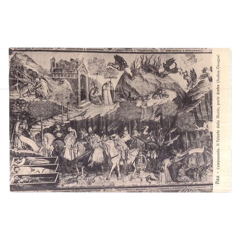 PISA, ITALY unused antique postcard. =