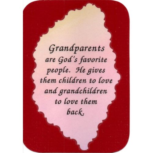 2032 Family Friends Refrigerator Magnet Grandparents Are God's Favorite People