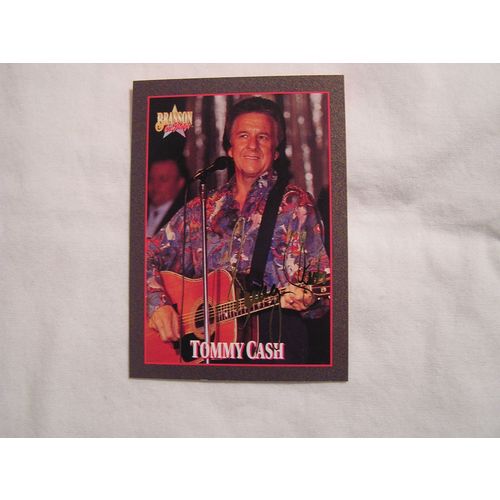 Tommy Cash 1993 Hit Branson On Stage FACSIMILE AUTOGRAPH NO. 3 346 0f 7500