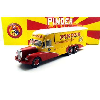 PINDER CIRCUS, BERNARD 28 ELECTRICAL TRUCK 1951, DIREKT COLLECTIONS SCALE 1:43