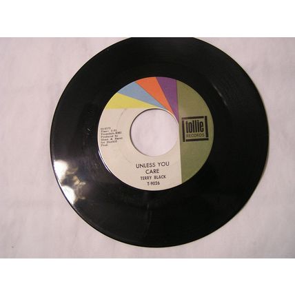 Terry Black 45-CAN'T WE GO SOMEWHERE/UNLESS YOU CARE