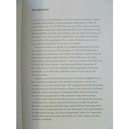 FAST FACTS THYROID DISORDERS by GILBERT H DANIELS & COLIN M DAYAN