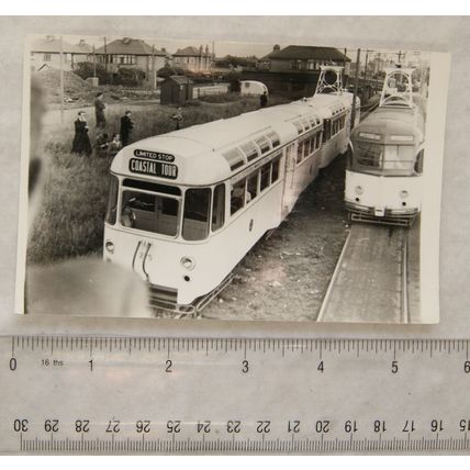 Photo Blackpool Trams in 1958 - Coastal Tour