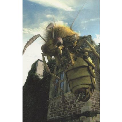 The Vespiform Dr Doctor Who Wasp Insect TV Show Postcard