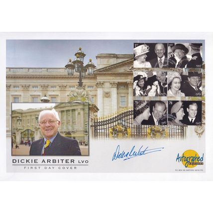 Dickie Arbiter Queen Elizabeth Royal Wedding Signed FDC
