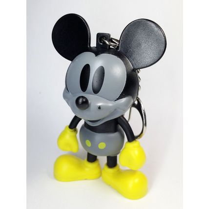 Disney 90th Anniversary Mickey Mouse With Yellow Shoes Figure Bag Charm Keychain