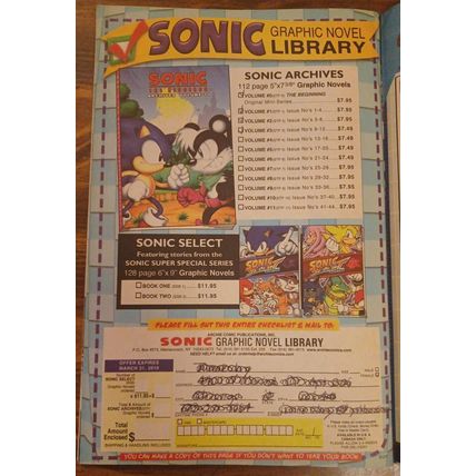 Comic Book: Sonic The Hedgehog #207 / Very Good!