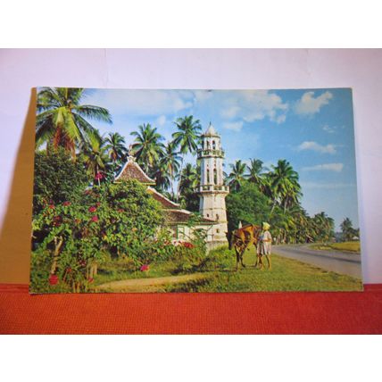MALAY MOSQUE, MALACCA, MALAYSIA unused standard sized postcard dated 1973 =