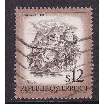 Austria 1980 Kufstein Fortress Fine Used SG 1688a VGC