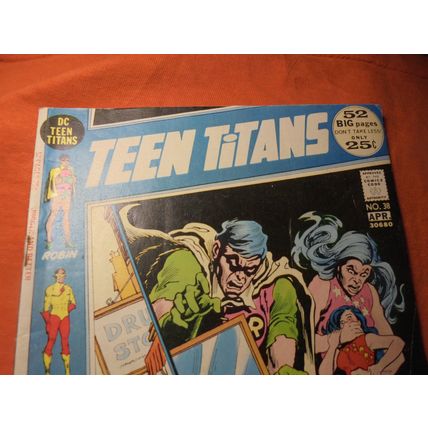 TEEN TITANS Vol. 1 # 38 * 52 Page Giant! GD/VG * $7.00! Aquaman! Green Arrow!