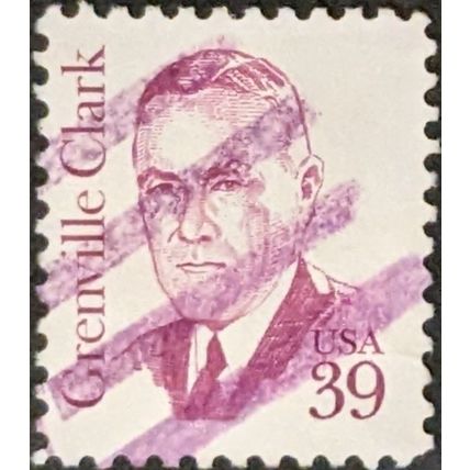 STAMP United States SG2128 1980 39c Grenville Clark Used