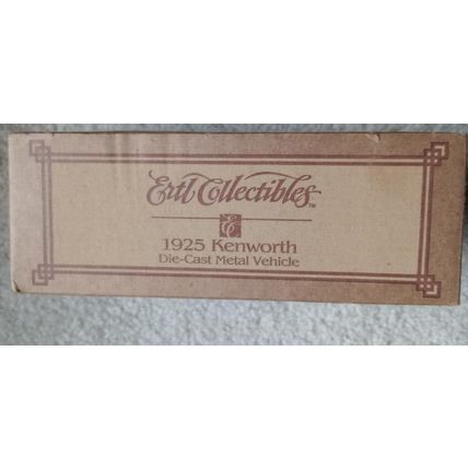 1925 Kenworth Truck Coin Bank with Key, Die Cast Metal, Comes in Orignal Box