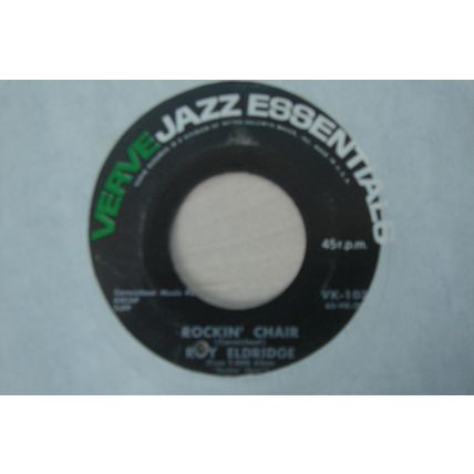 A2-ROY ELDRIDGE-Rockin' Chair/Dale's Wail-US 7" SINGLE-NM-JAZZ Roy Eldridge