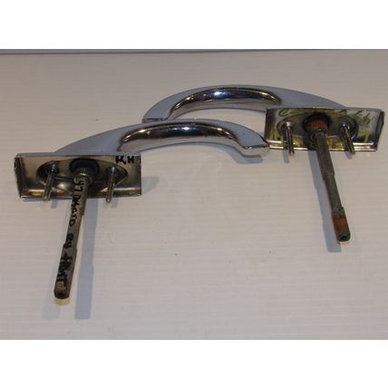 1947 DeSoto Exterior Door Handles OEM DeLuxe Front 1946 1948