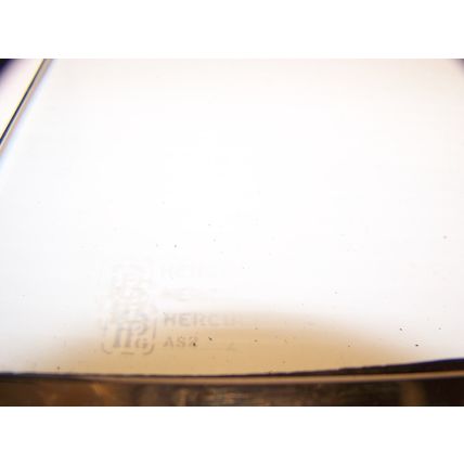 1955 DESOTO 4 DOOR RH REAR WING WINDOW OEM