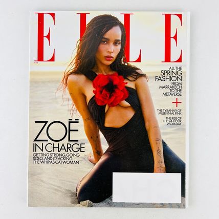 ELLE Magazine - March 2022 Zoe Kravitz Cover