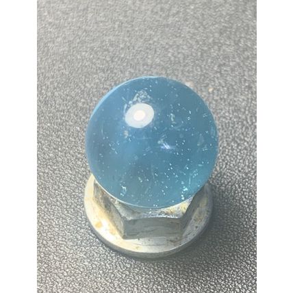 VITRO - VICTORY PATCH - BABY BLUE / CLEAR - JUST UNDER 5/8 R1