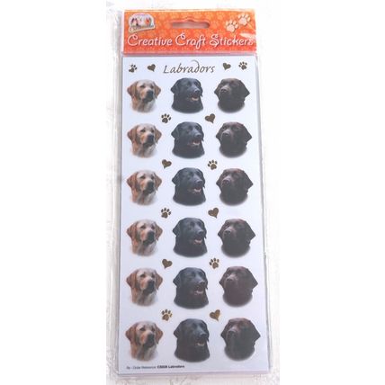 Dog breed craft stickers many breeds available 29 designs peel and stick