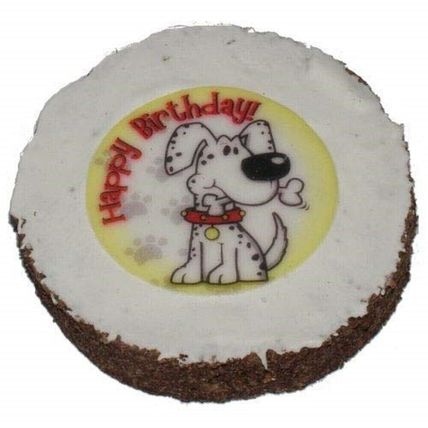 Hatchwell Doggy 10cm Birthday Cake Crunchy Dog Puppy Gift Cereal Treat
