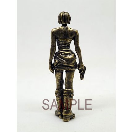BIOHAZARD 3 Jill Valentine Metal Mini Figure (COPPER) - HK Comic Resident Evil