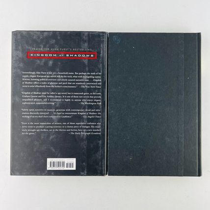Alan Furst Blood Of Victory & Mission To Paris Spy WWII Thriller Hardcover Book