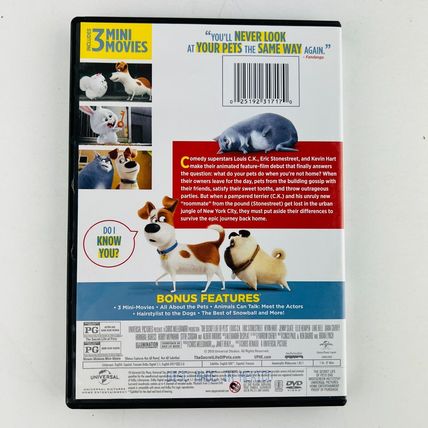 The Secret Life of Pets DVD