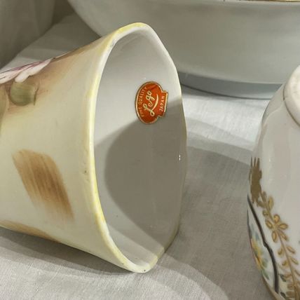 Elegant Dish Set - Perfect -Excellent-Ceramic-White