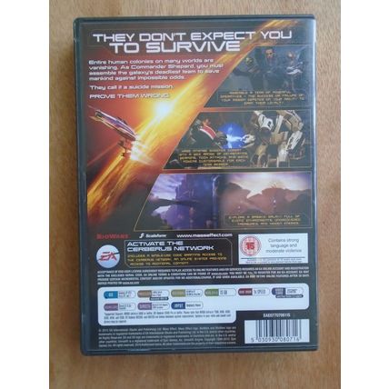 Mass Effect 2 PC DVD T&W
