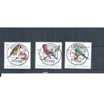 Germany Stamps 2013 Youth Stamps - Song Birds used SG 3866 - 3868 (AR406)