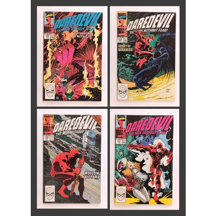 Daredevil #276 #277 #278 #279 (4 comic run) 1990 Marvel (various grades)