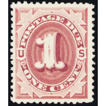 J22, Mint VF NH 1¢ Postage Due Stamp - Stuart Katz