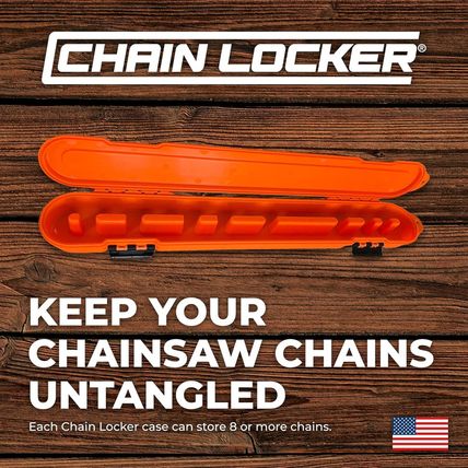 Original Chainsaw Chain Storage - Universal Portable Saw Chain Holder Case for A