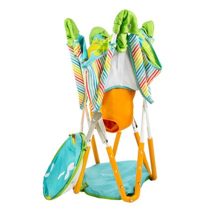 Bright Starts, Pop 'N Jump SE Portable Baby Activity Center, Indoor Outdoor Use,