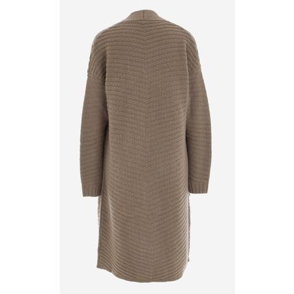 UNITED COLORS OF BENETTON North Island W Knit Longline Wool Blend Cardigan NEW