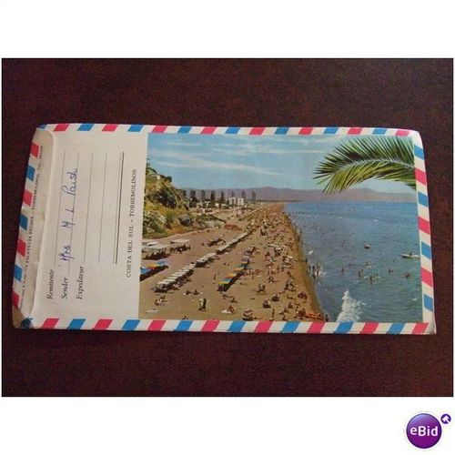 Spain 1976 Philatelic Cover stamps Torremolinos Costa del Sol