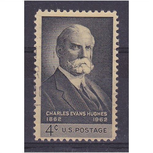 Birth Centenary of Chief Justice Hughes stamp.Fine Used.
