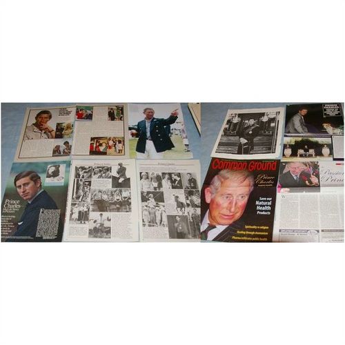 PRINCE CHARLES 77x Clippings Covers 1979-to-recent