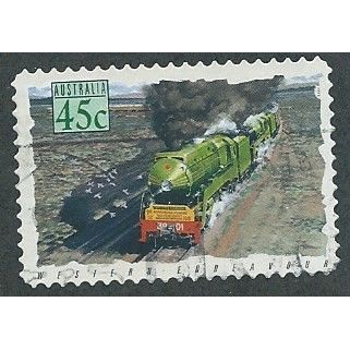 AUS 1993 45c (S/A) 'TRAINS- WESTERN ENDEAVOUR' FINE USED (EBID35-805)