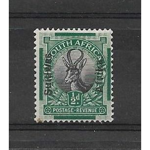 SouthWestAfrica.SG41 1/2d Springbok.Afrikaans Overprint.Mounted Mint.Dec16