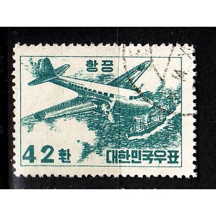 KOREA SÜD SOUTH [1952] MiNr 0164 ( O/used ) Flugzeuge