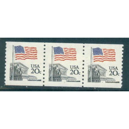 1895 20c U.S. Flag Fine MNH SG PNC 2/3 P0110