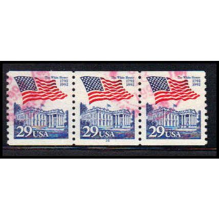Used 2609 29c U.S. Flag Over White House Very Fine PNC 16/3 PA3261