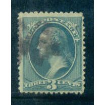 Used 184 3c George Washington Just Clears M00476