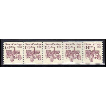 2451 4c Steam Carriage Very Fine MNH Dry Gum PNC 1/5 KA9185