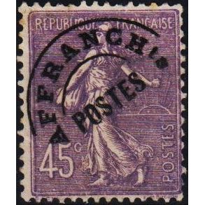 France. 1920 45c(Pre Cancel) S.G.419 Used