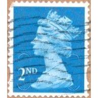 2017 Machin Security 2nd Val. M17L No code from Counter Sheet Fine Used On Piece