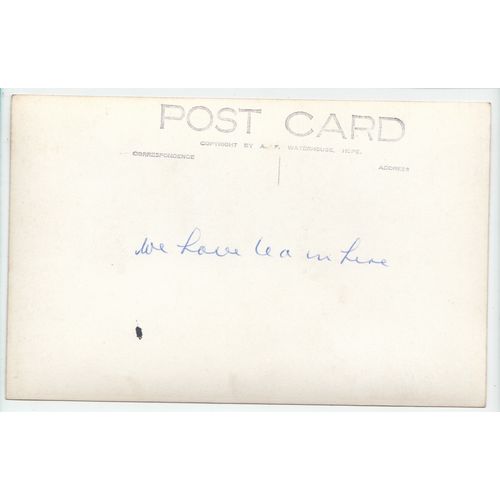The Lounge Birchfield House Hope Derbyshire RP Postcard Publisher A F Waterhouse
