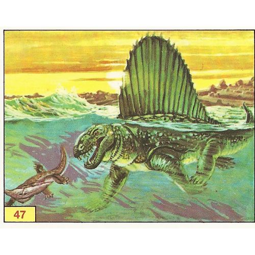 Panini's Dinosaurs Sticker Collection - Sticker No. 47