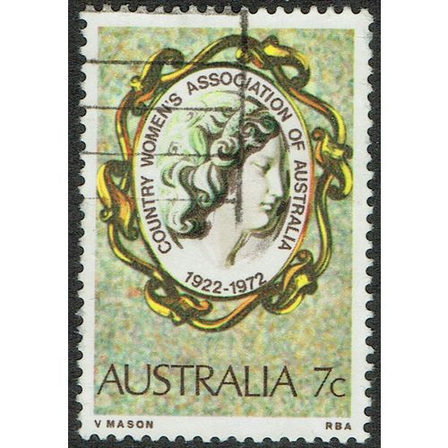 Australia 1972 50th Anniv Country Womens Association 7c Multicoloured SG509 GU